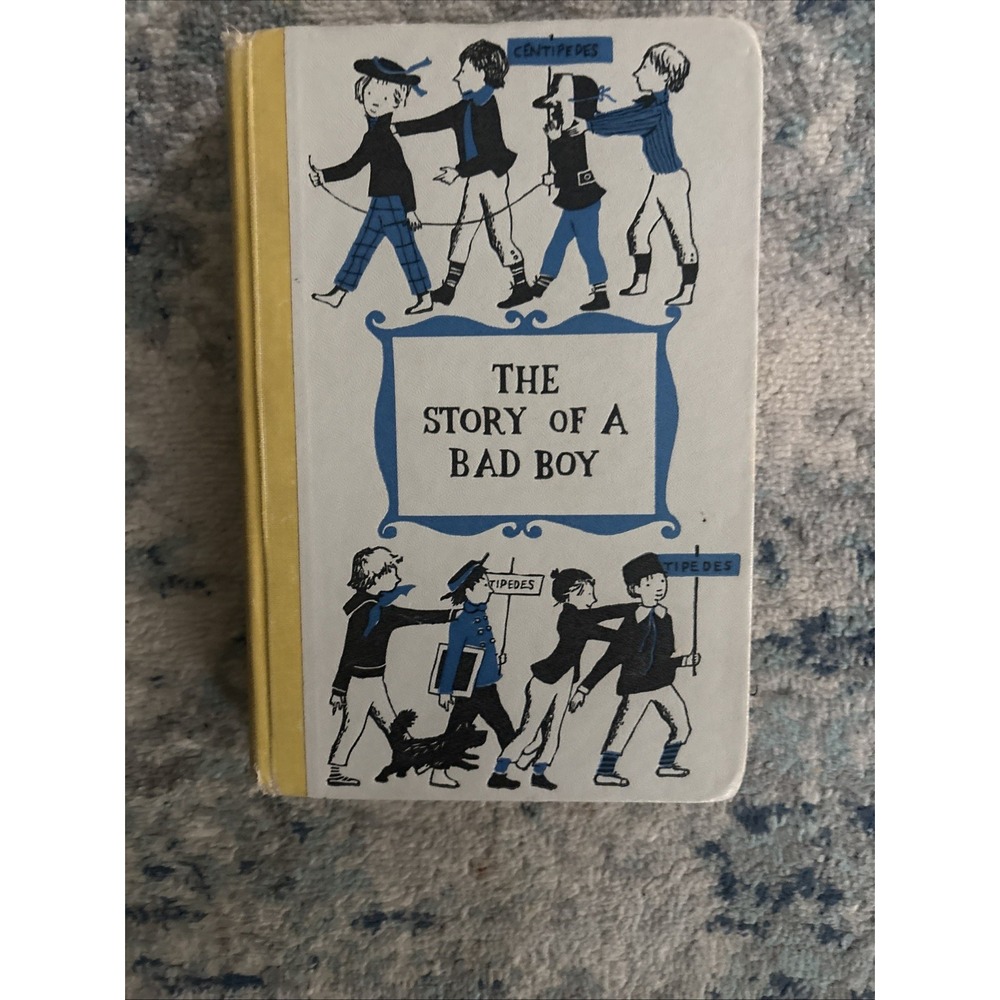 Vintage 1956 The Story of a Bad Boy Junior Deluxe Edition Hardcover Good Cond.